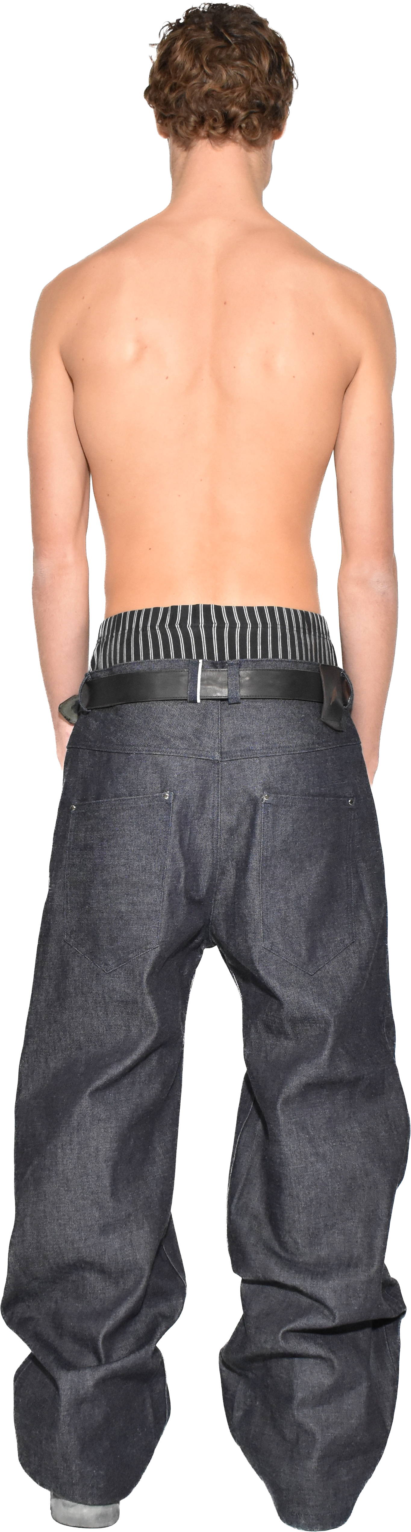 baggy selvedge denim