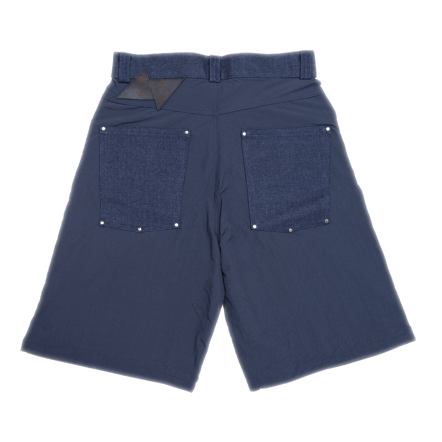 jorts jogger blue