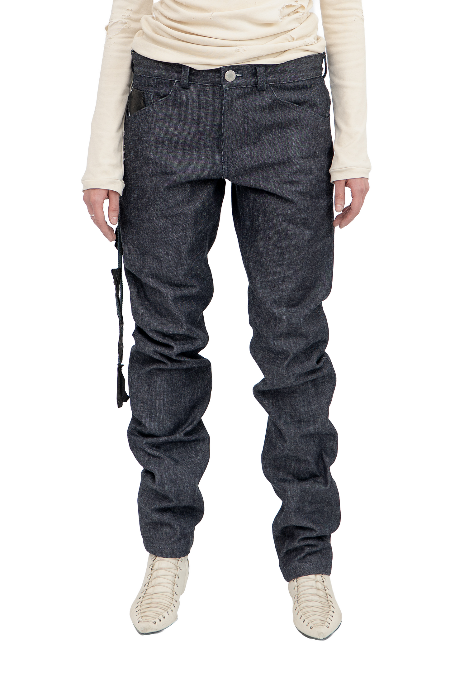 slim selvedge denim