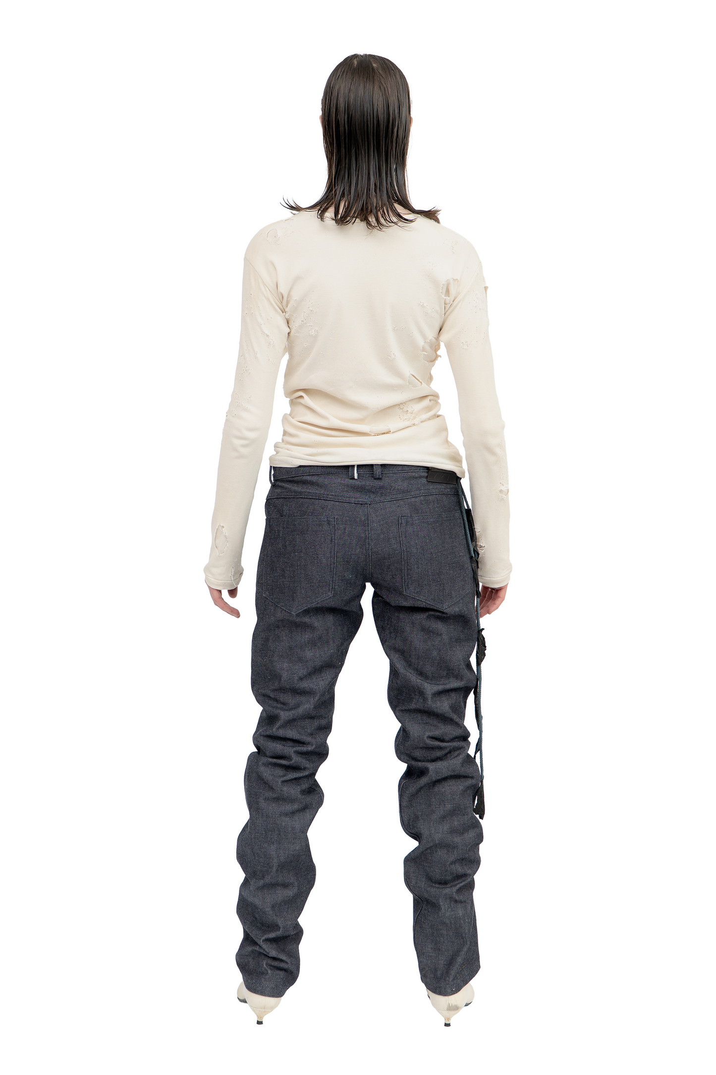 slim selvedge denim