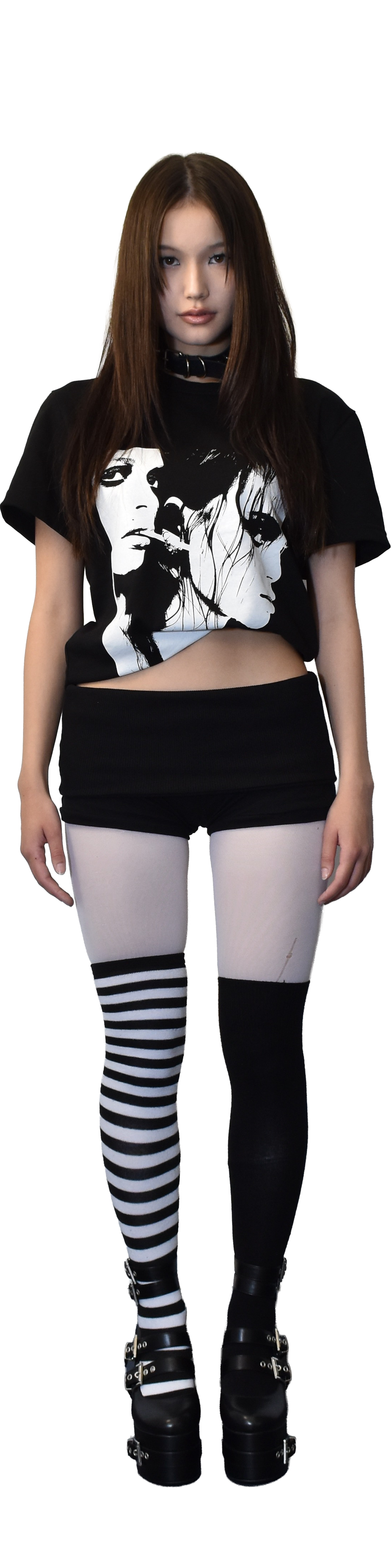 folded waistband shorts