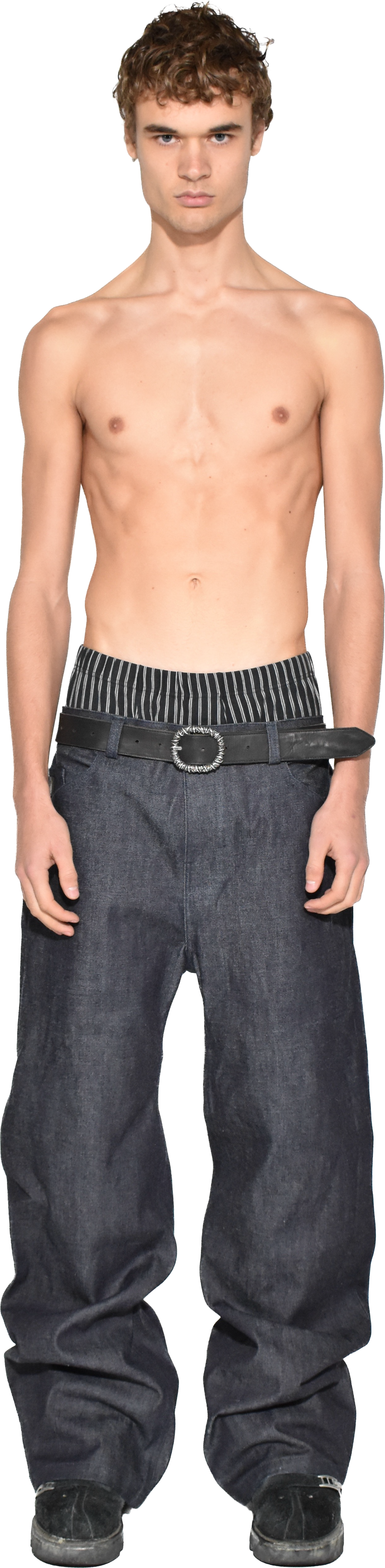 baggy selvedge denim