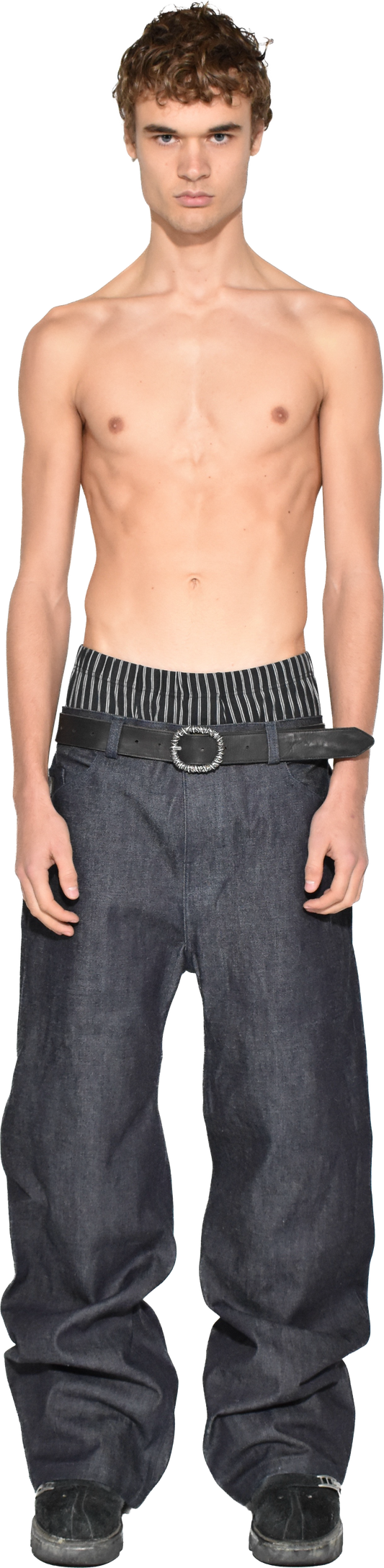 baggy selvedge denim