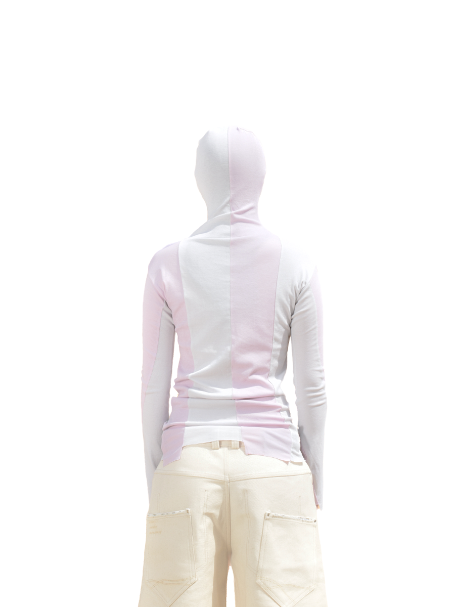 striped longsleeve with hood