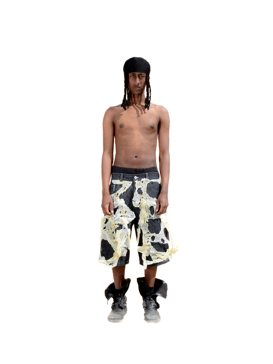 waxed selvedge jorts